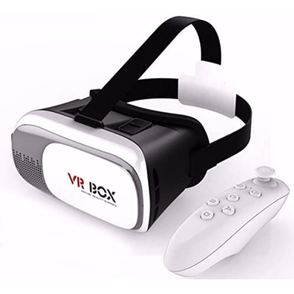 Óculos Vr Box 2.0 Realidade Virtual + Controle Cardboard 3d - Imagem 3