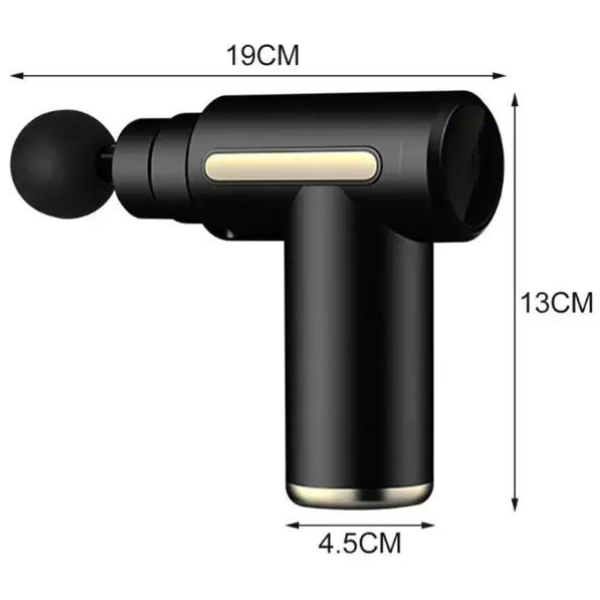 Massageador Elétrico Profissional Muscular Pistola Original - Imagem 3
