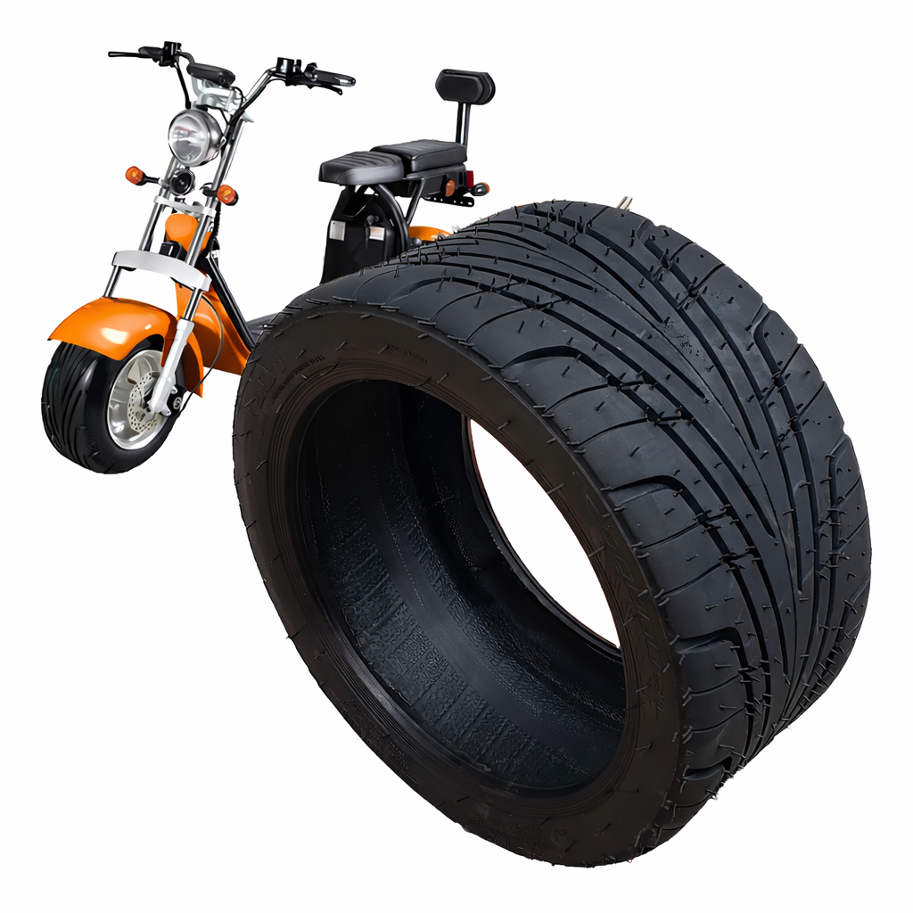 Pneu Moto Scooter Elétrica X12 3000w Aro 10 225/40-10 - Imagem 4