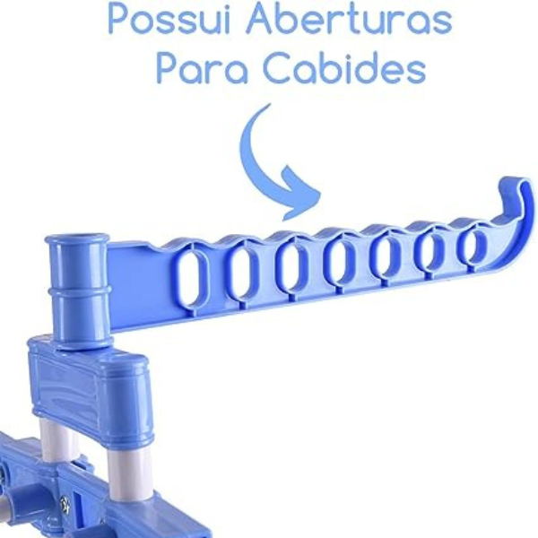 Varal Torre 3 Andares Inox Retrátil Compacto - Imagem 4
