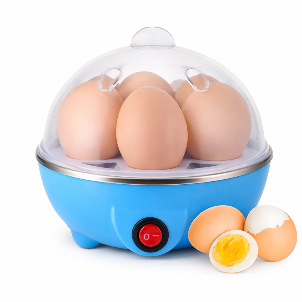 Cozedor De Ovos Elétrico Portátil 110v - Branco - Imagem 2
