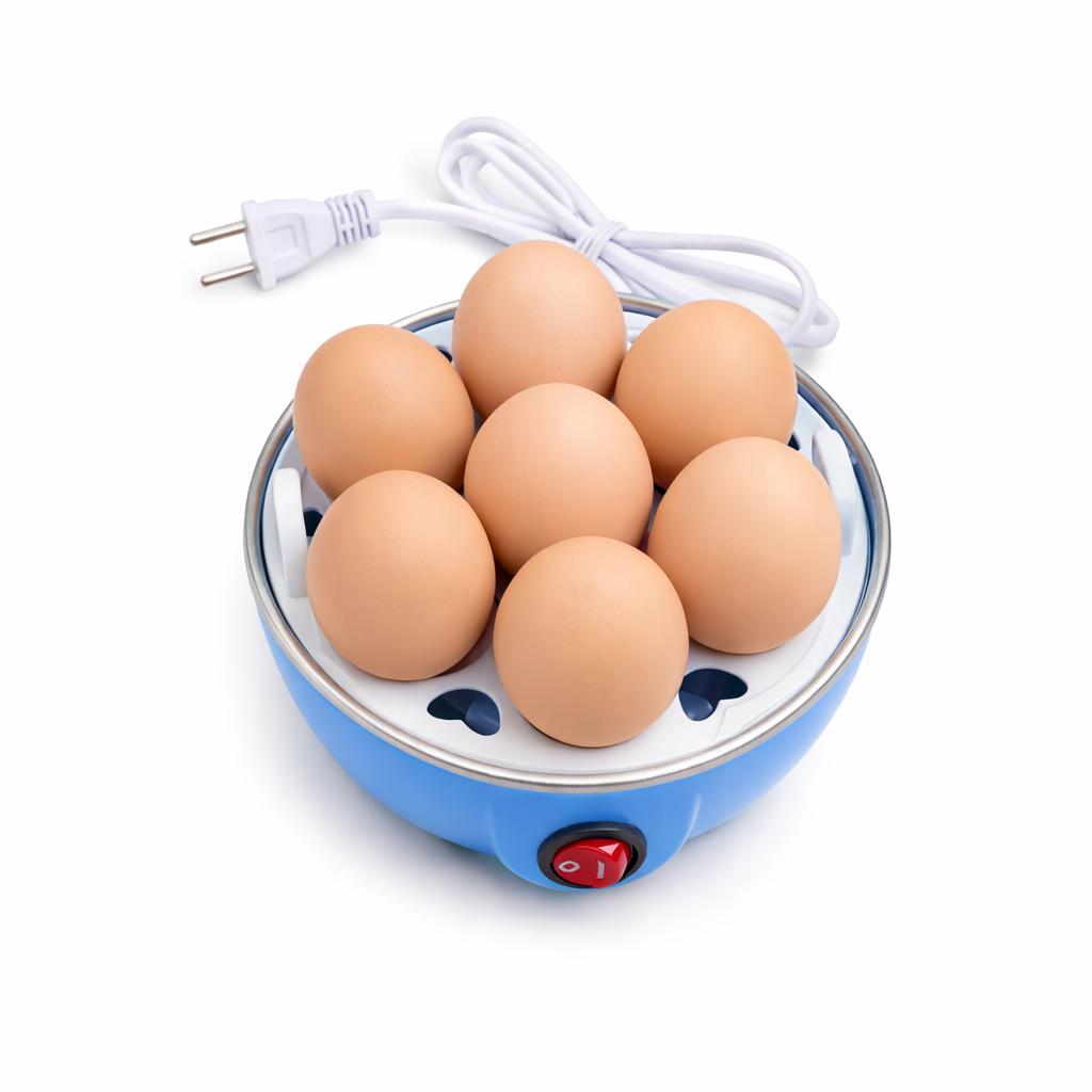 Cozedor De Ovos Elétrico Portátil 110v - Branco - Imagem 4